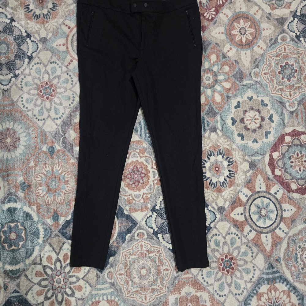 LOFT Skinny Black Pants 14T